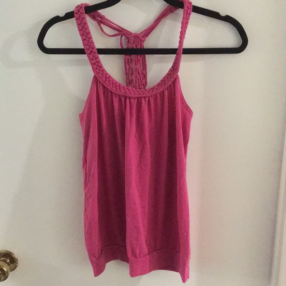 Racerback tank, size small